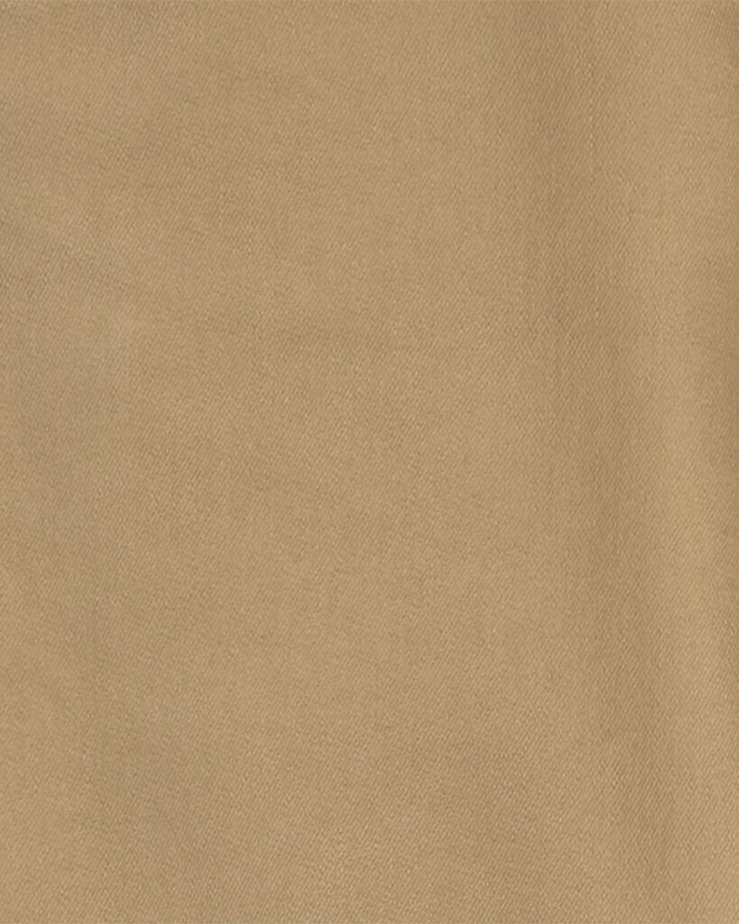 slide 3 of 3, Oshkosh Kid Knit-Like Denim Pants Khaki 7, 1 ct