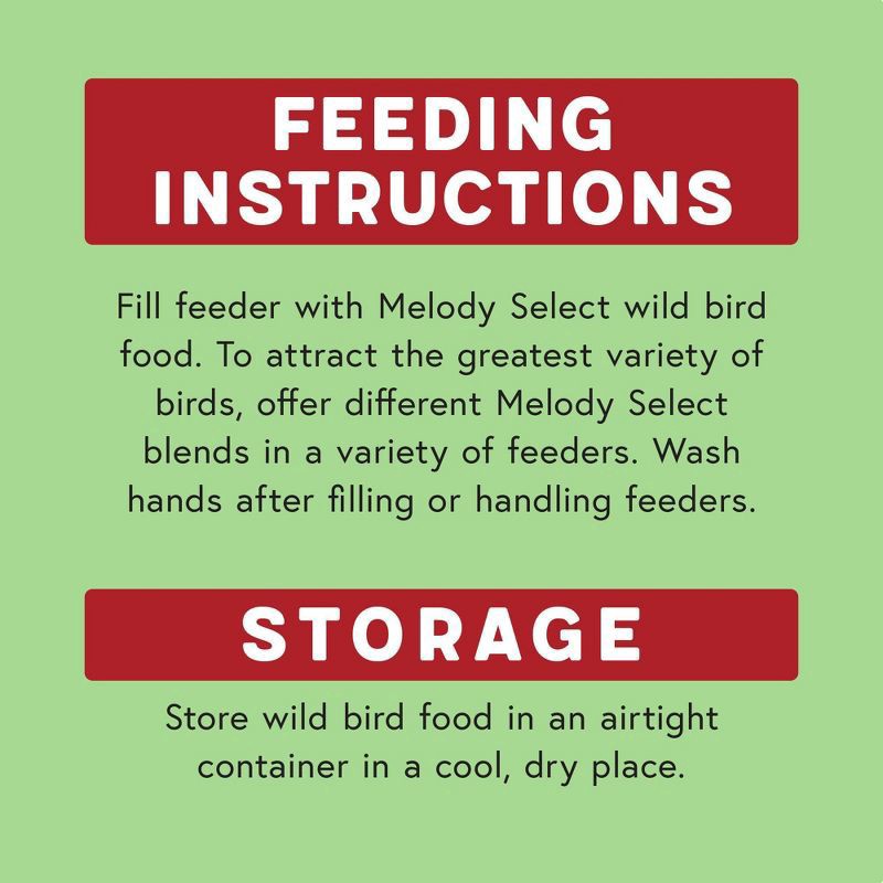 slide 3 of 9, Morning Song Melody Select Nut Fruit & Berry Bird Food, 4.5 lb