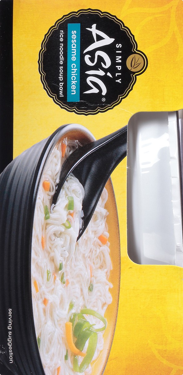 slide 5 of 8, Simply Asia Sesame Chicken Rice Noodle Soup Bowl, 2.5 oz, 2.5 oz