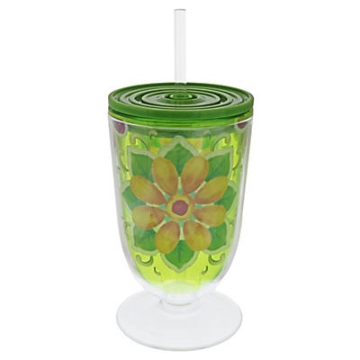 slide 1 of 1, Cocinaware Fest Summer Double Wall Goblet, 1 ct