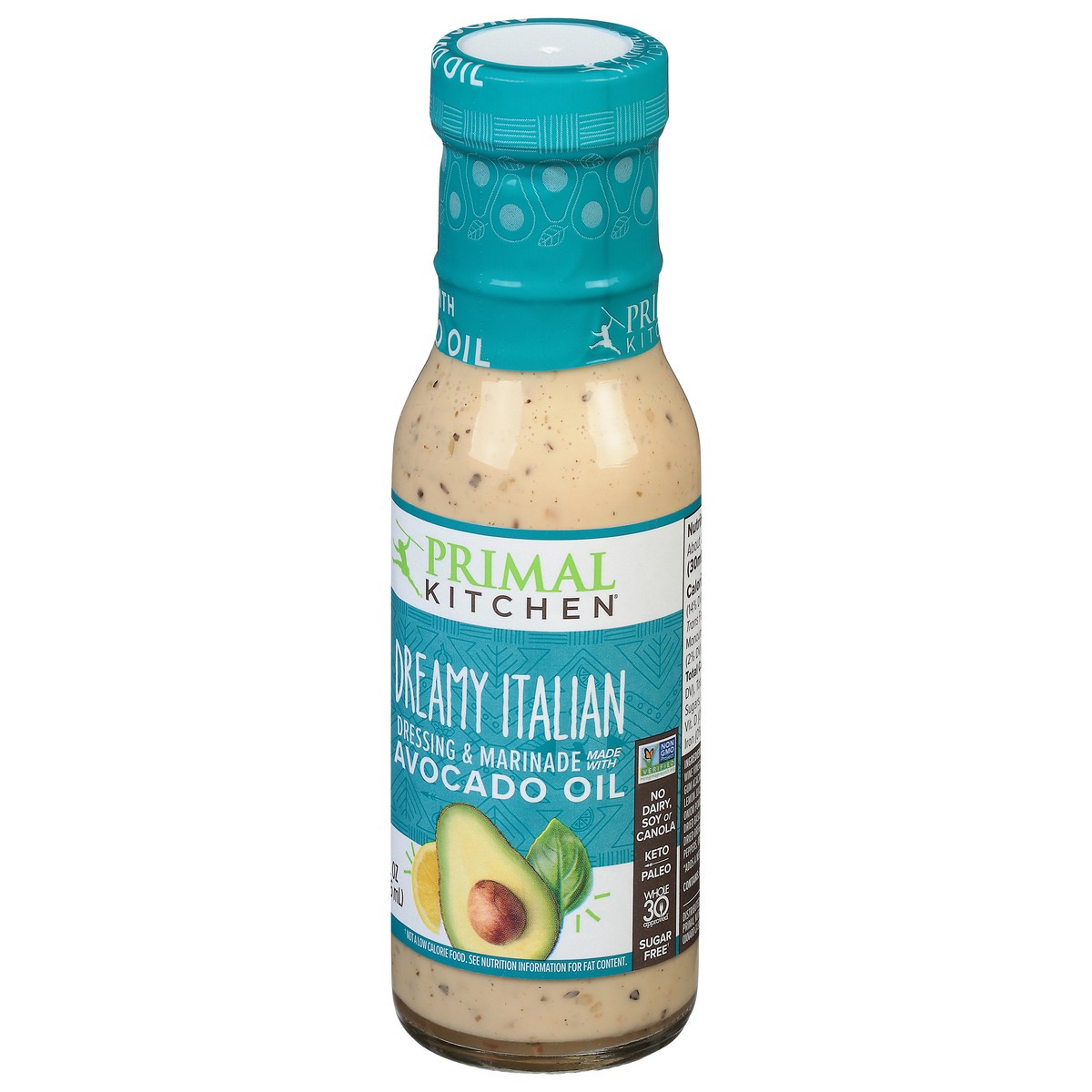 slide 3 of 9, Primal Kitchen Dreamy Italian Dressing & Marinade 6 ea, 6 ct