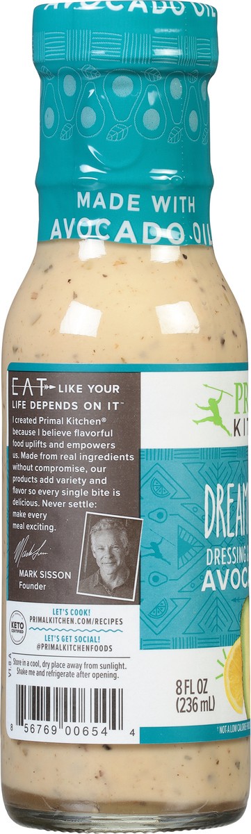 slide 4 of 9, Primal Kitchen Dreamy Italian Dressing & Marinade 6 ea, 6 ct