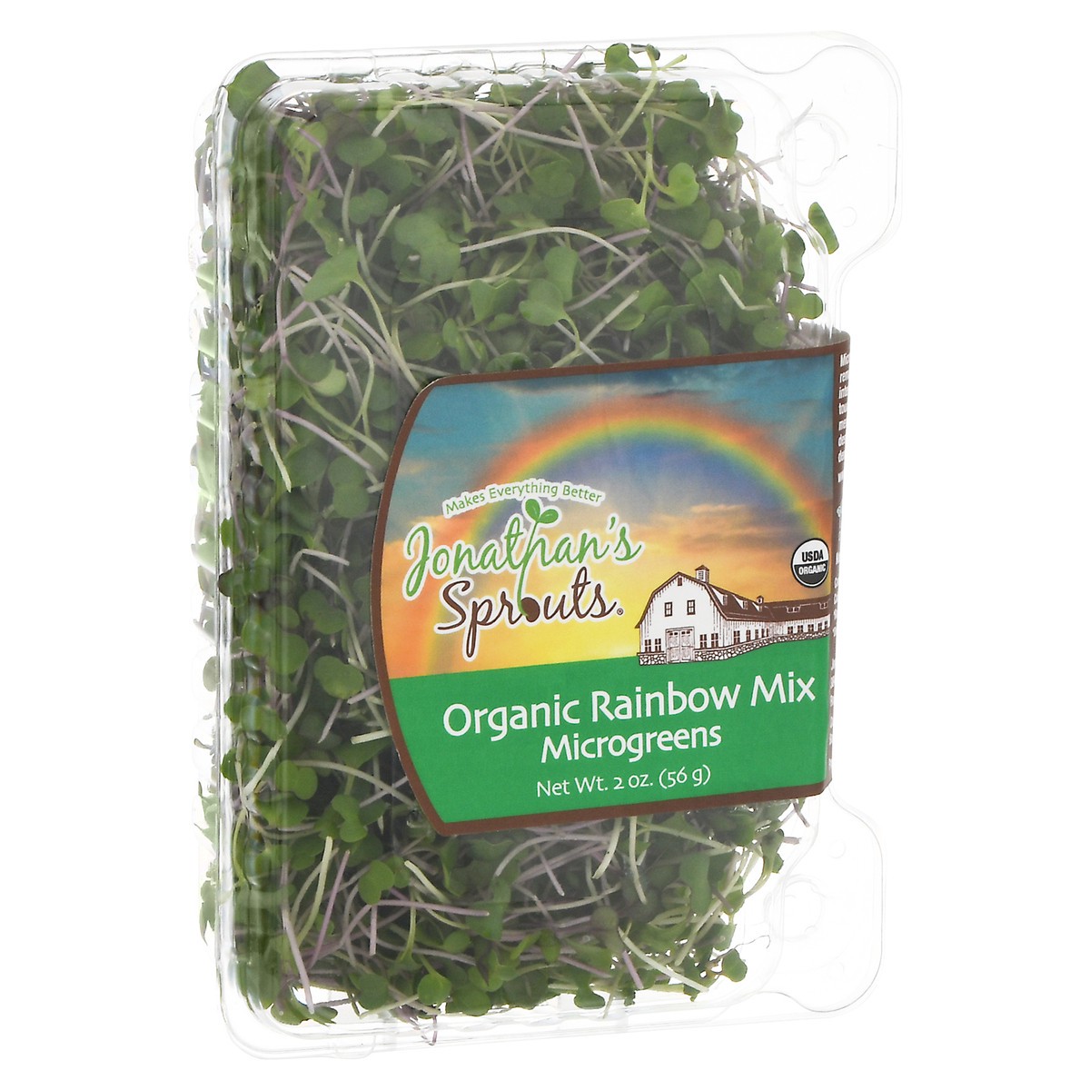 slide 5 of 14, Jonathan's Sprouts Rainbow Mix Organic Microgreens 2 oz, 