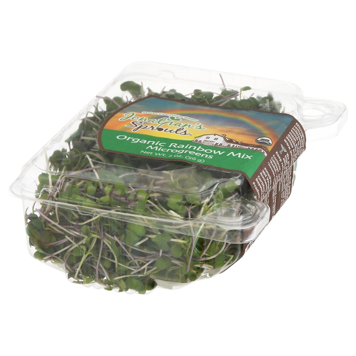 slide 6 of 14, Jonathan's Sprouts Rainbow Mix Organic Microgreens 2 oz, 