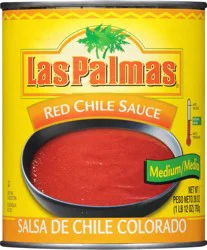 Las Palmas Medium Red Chile Sauce, 28 oz