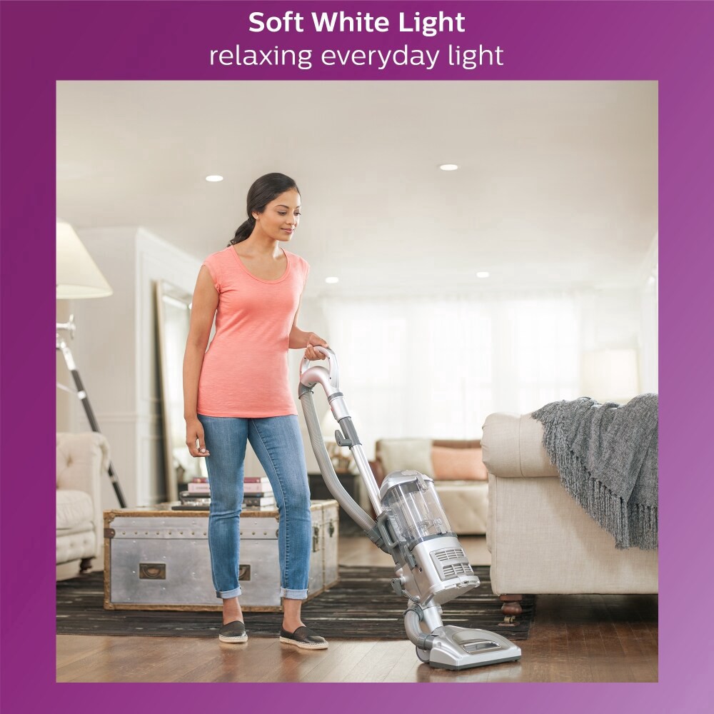 slide 2 of 5, Philips 10-Watt (60-Watt) A19 Led Light Bulbs, 2 ct