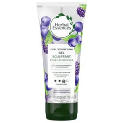 Herbal Essences Curl Scrunching Hair Spray Gel, Curly Hair Gel, 24-hour Hold and Frizz Control, 6 fl oz