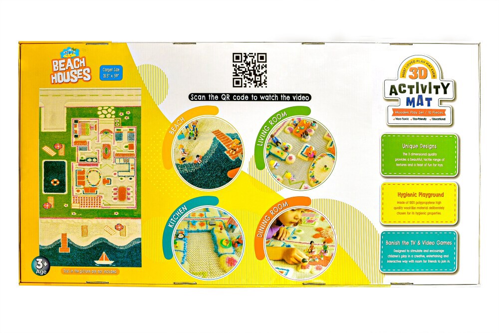 slide 2 of 2, Beach House Play Rug, 1 ct