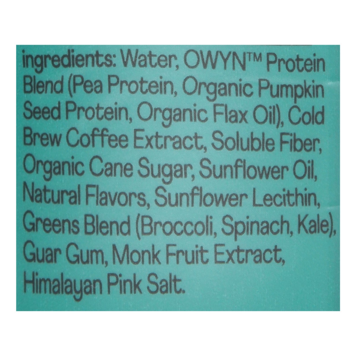 slide 4 of 12, Owyn Cold Brew Protein, 12 fl oz