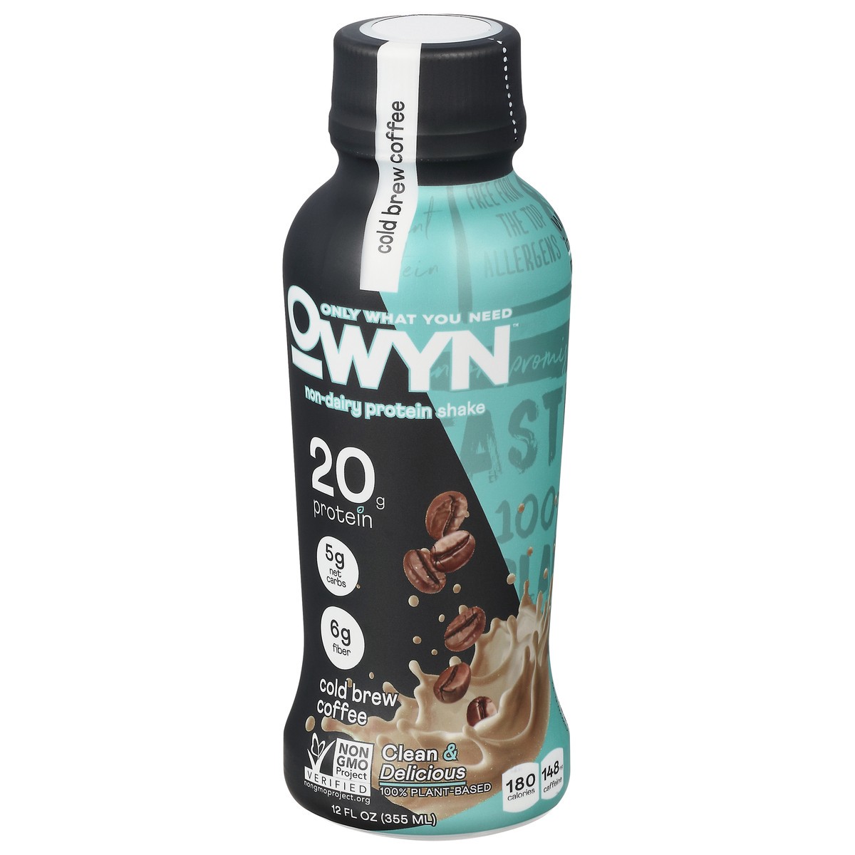 slide 10 of 12, Owyn Cold Brew Protein, 12 fl oz