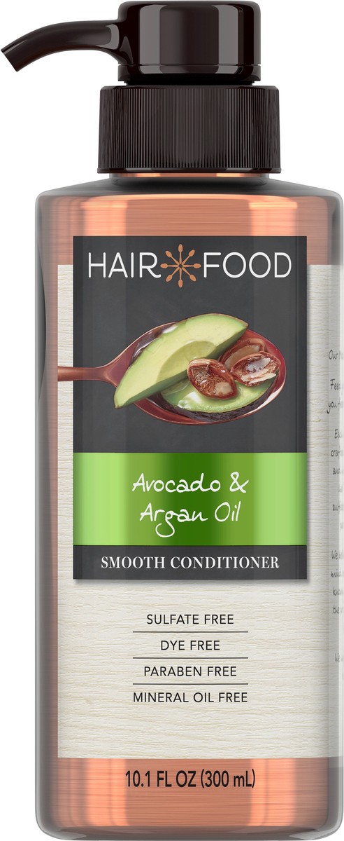 slide 3 of 5, Hair Food Avocado & Argan Oil Smooth Conditioner, 10.1 fl oz