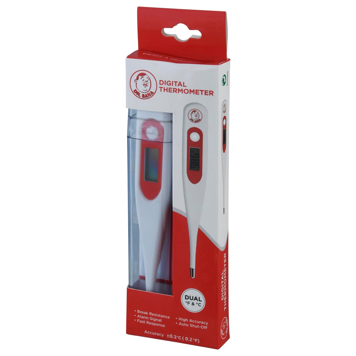 slide 8 of 9, Dr. Sana Digital Thermometer 1 ea, 1 ct