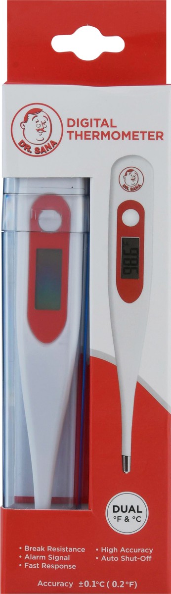 slide 3 of 9, Dr. Sana Digital Thermometer 1 ea, 1 ct