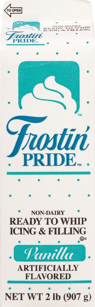 slide 11 of 13, Frostin' Pride Non-Dairy Vanilla Ready to Whip Icing & Filling 2 lb, 2 lb