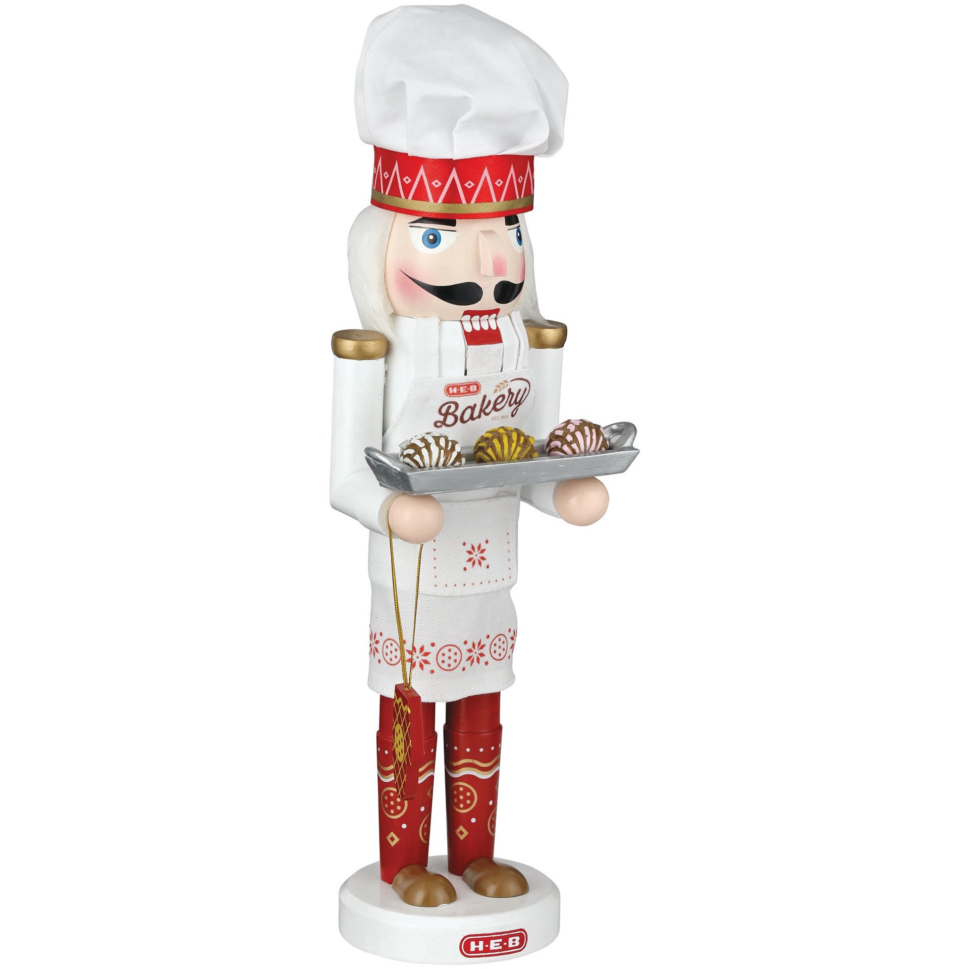slide 1 of 1, H-E-B Brand Shop H-E-B Bakery Nutcracker, 14ftft