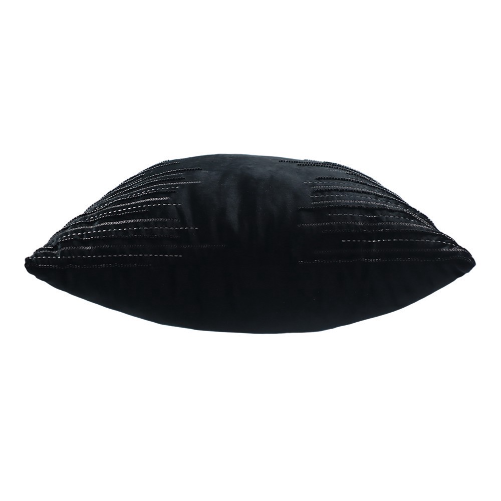 slide 2 of 3, 16" X 16" Black Velvet Throw Pillow By Ashland, 16 in x 16 in