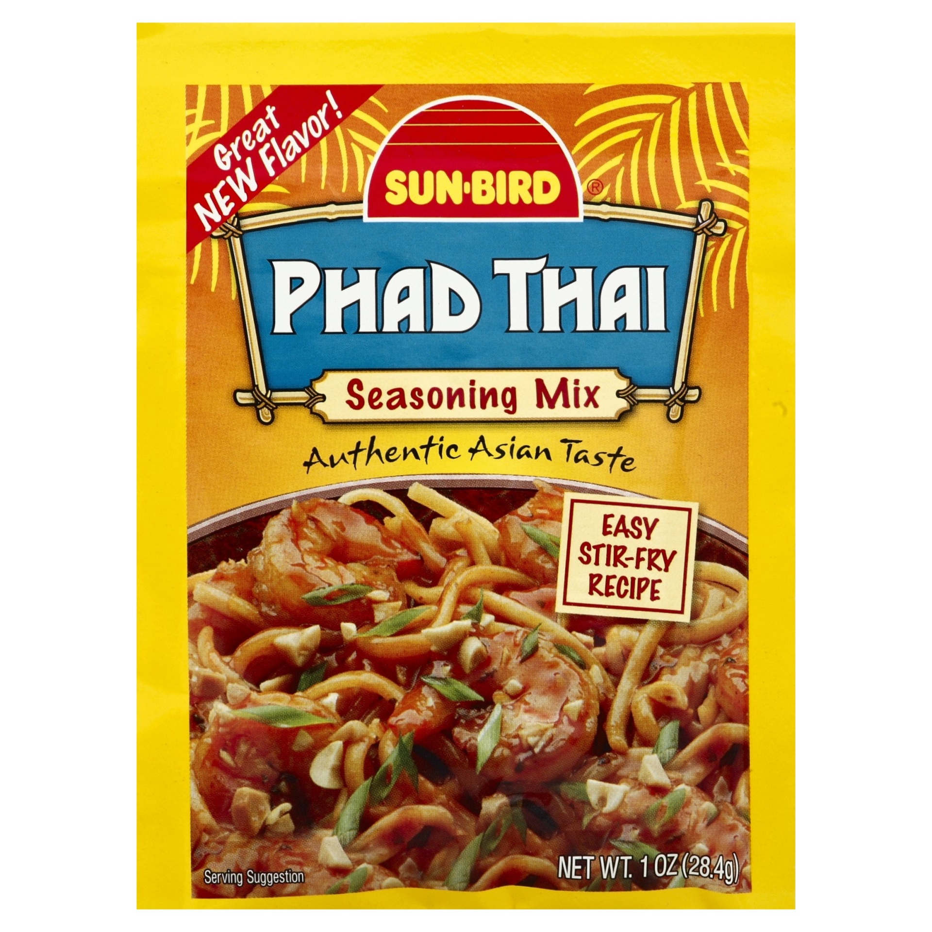 slide 1 of 6, Sun-Bird Phad Thai Seasoning Mix, 1 oz