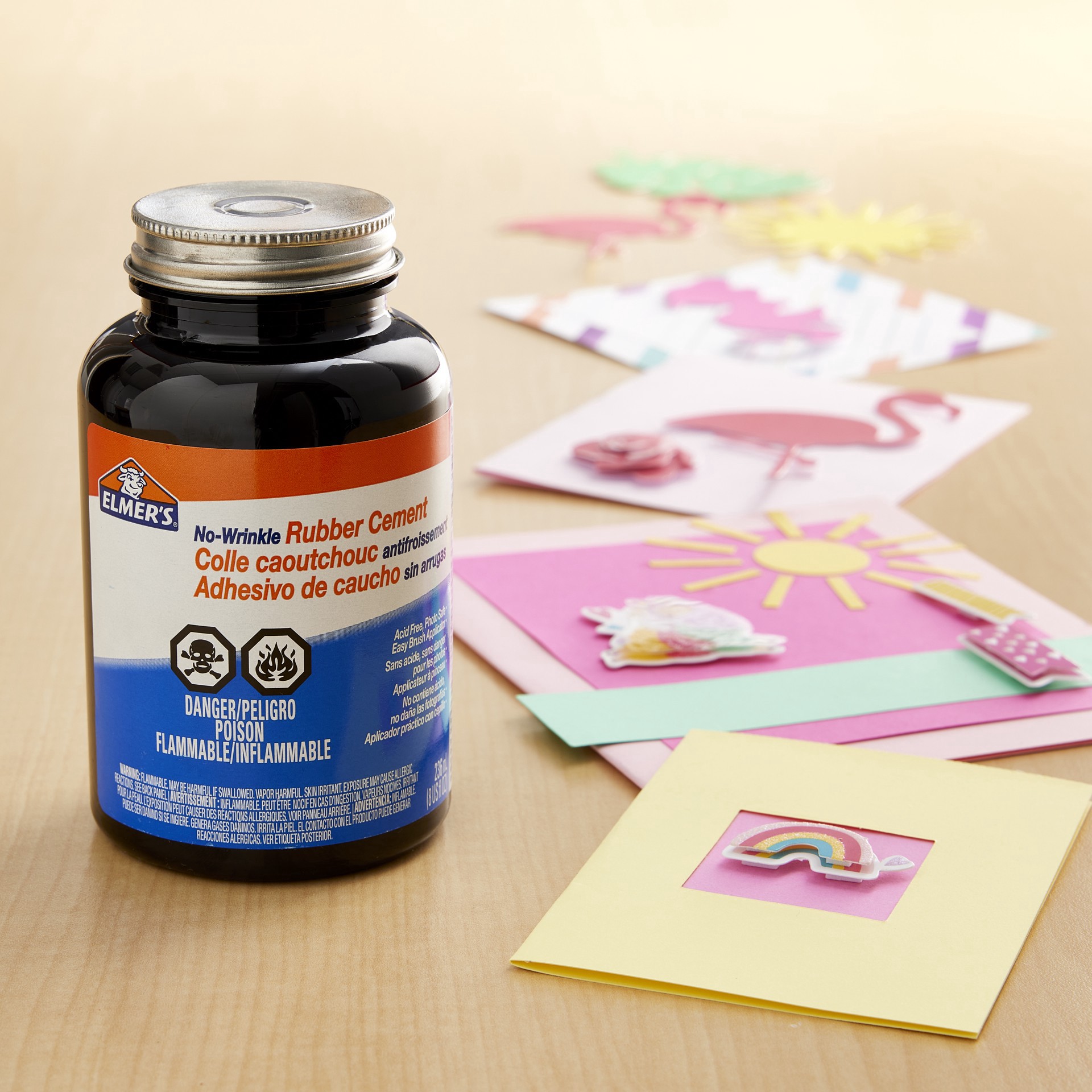 slide 2 of 2, Elmer's Elmer's Rubber Cement, 8 fl oz