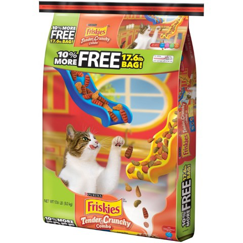 slide 1 of 1, Friskies Grillers Cat Food Bonus, 17.6 lb