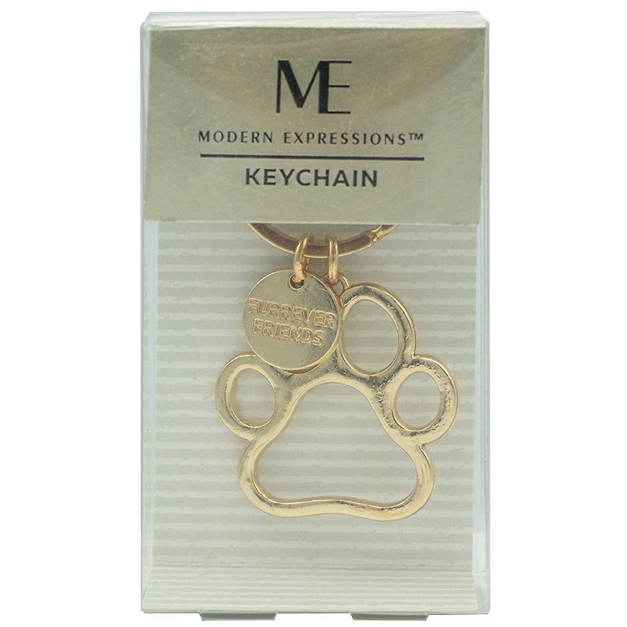 slide 1 of 1, Modern Expressions Pet Keychain, 1 ct