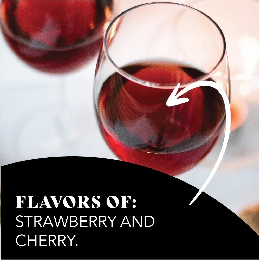 slide 3 of 6, Acronym Silk Shadow Red Blend Wine, 750 ml