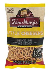 Tom Sturgis Artisan Little Cheesers Pretzels - 11 oz