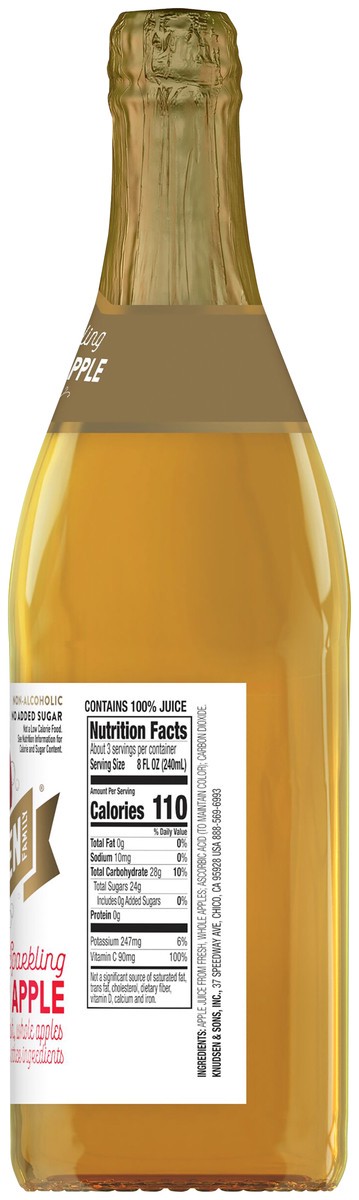 slide 9 of 13, R.W. Knudsen Cider, Apple - 25.4 fl oz, 25.4 fl oz