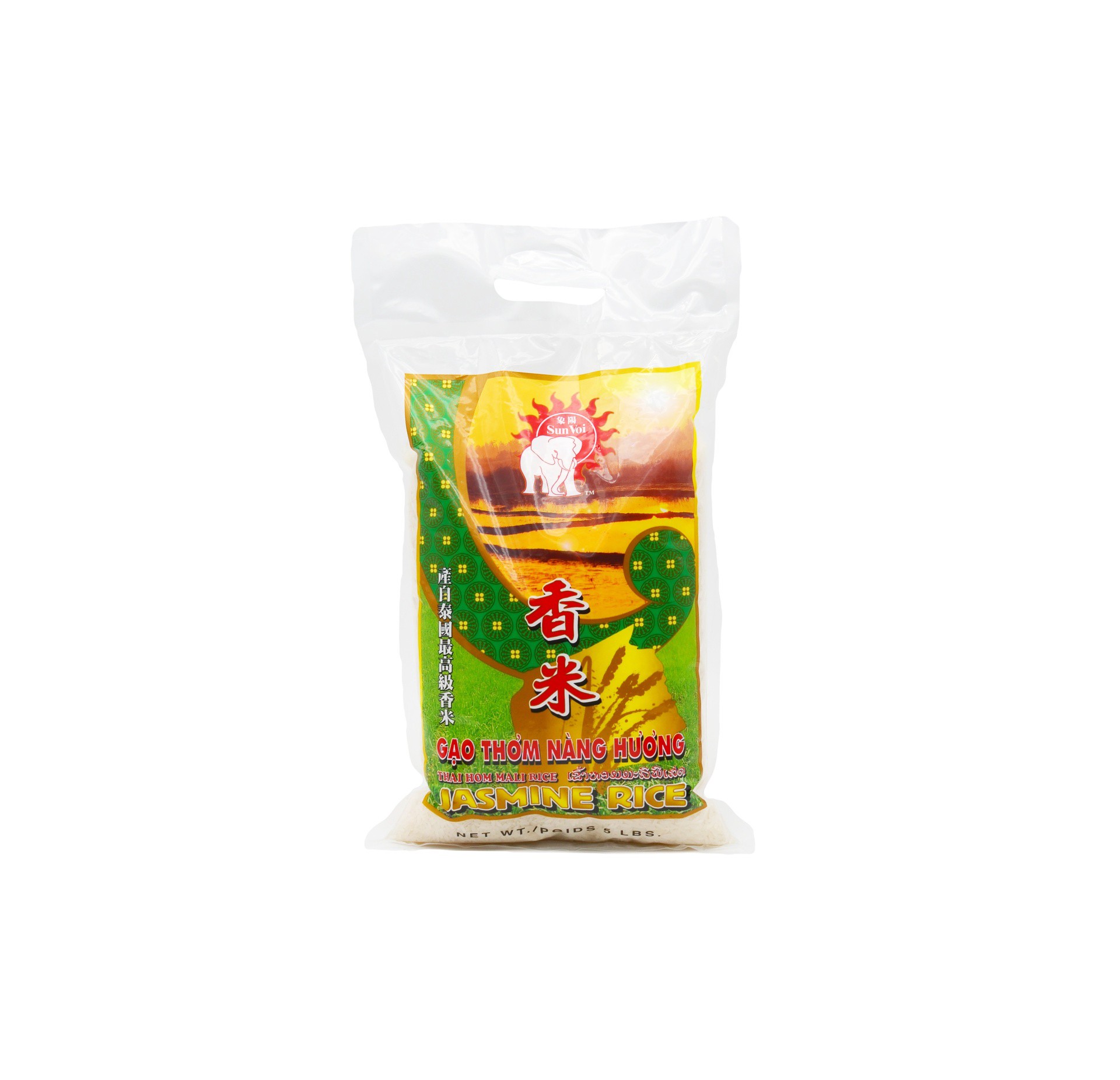 slide 1 of 1, SunVoi Jasmine Rice -5lb, 5 lb