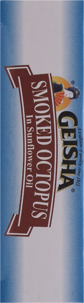 slide 7 of 9, Geisha Smoked Octopus in Sunflower Oil 3.75 oz, 