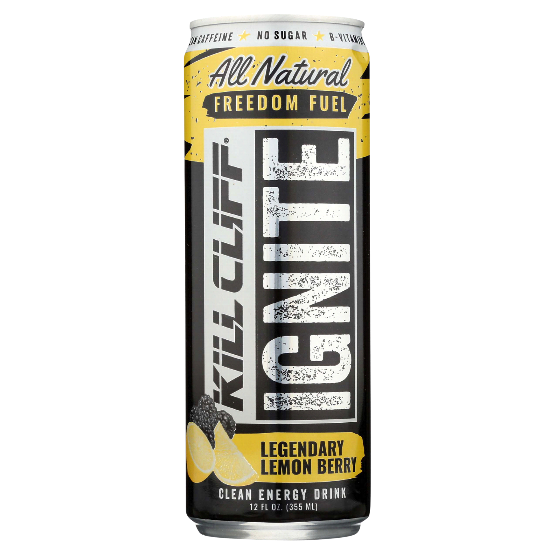 slide 1 of 1, Kill Cliff Ignite Lemon Berry Energy Drink, 12 oz