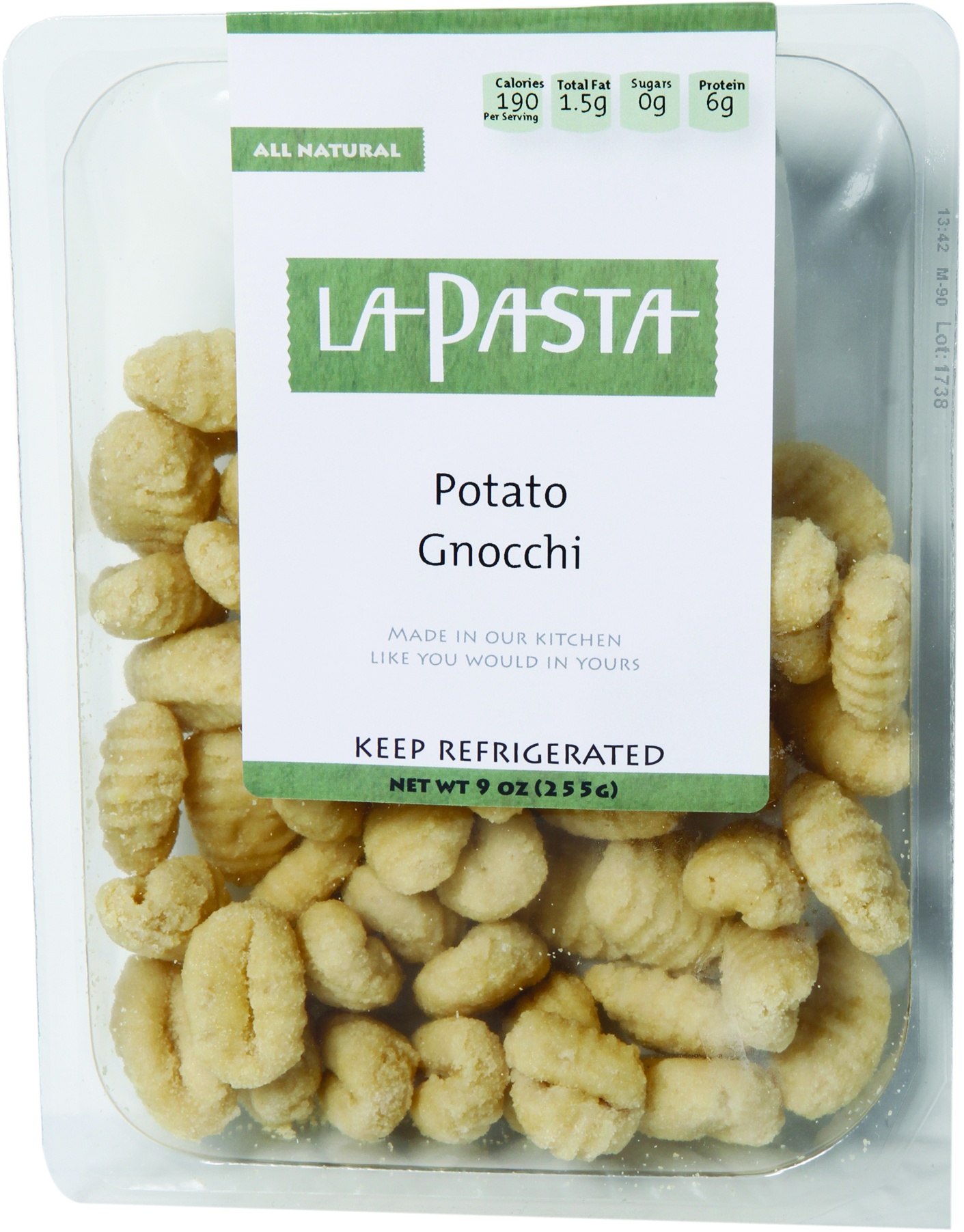slide 1 of 1, La Pasta Potato Gnocchi, 9 oz