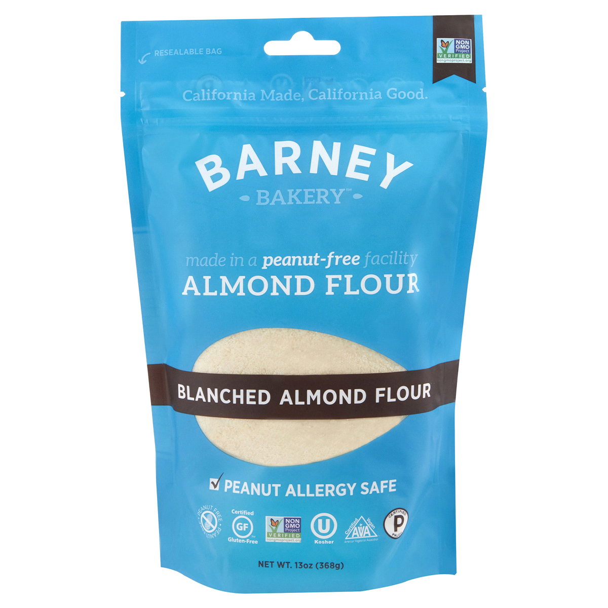 slide 1 of 5, Barney Butter Barney Bakery Blanched Almond Flour, 13 oz