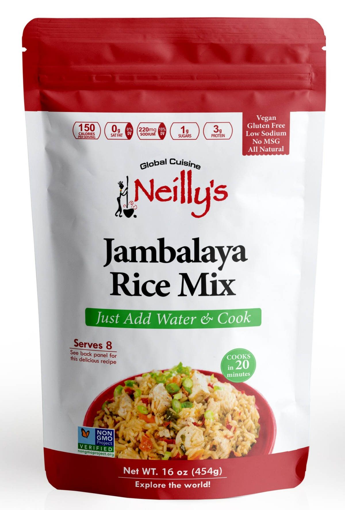 slide 1 of 1, Neilly's Jambalaya Rice Mix, 16 oz