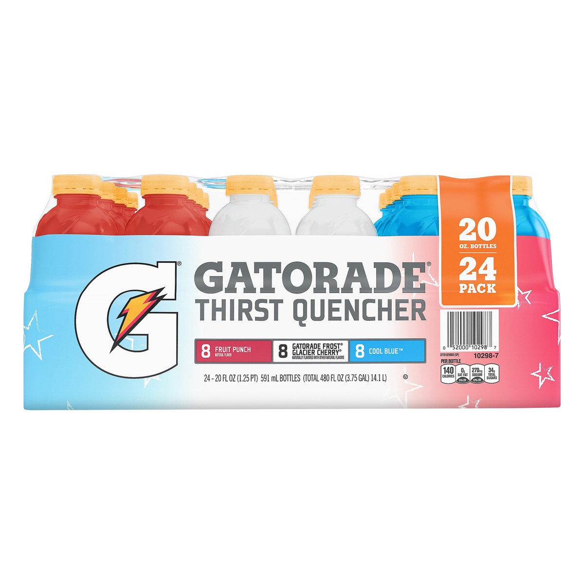 slide 3 of 6, Gatorade 24 Pack Variety Thirst Quencher 24 ea - 24 ct, 24 ct