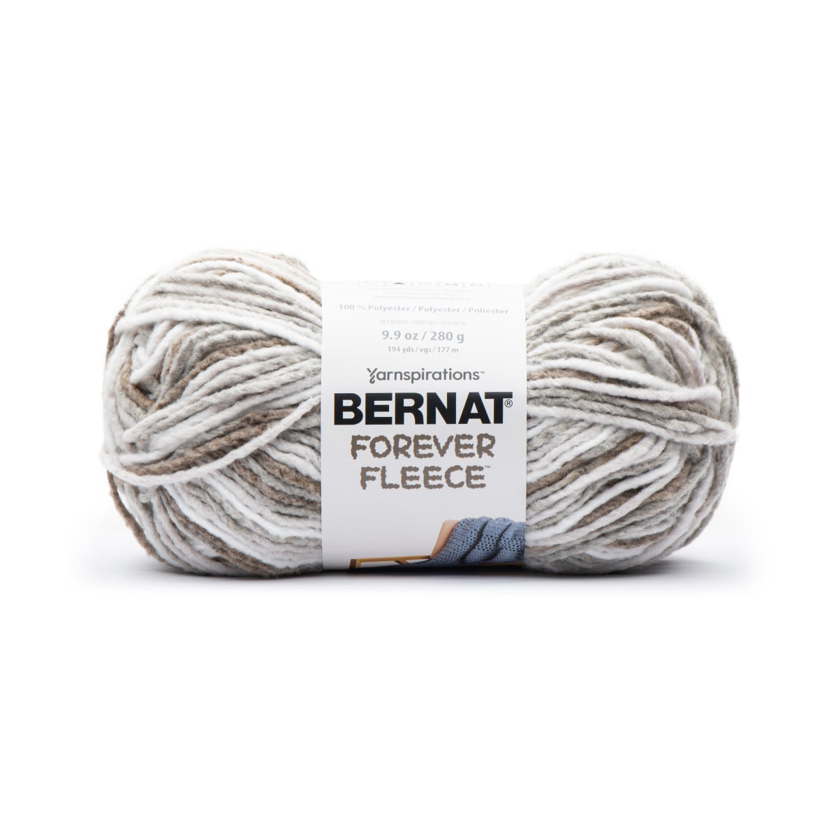 slide 1 of 1, Bernat Forever Fleece Latte 16606161016, 9.9 oz