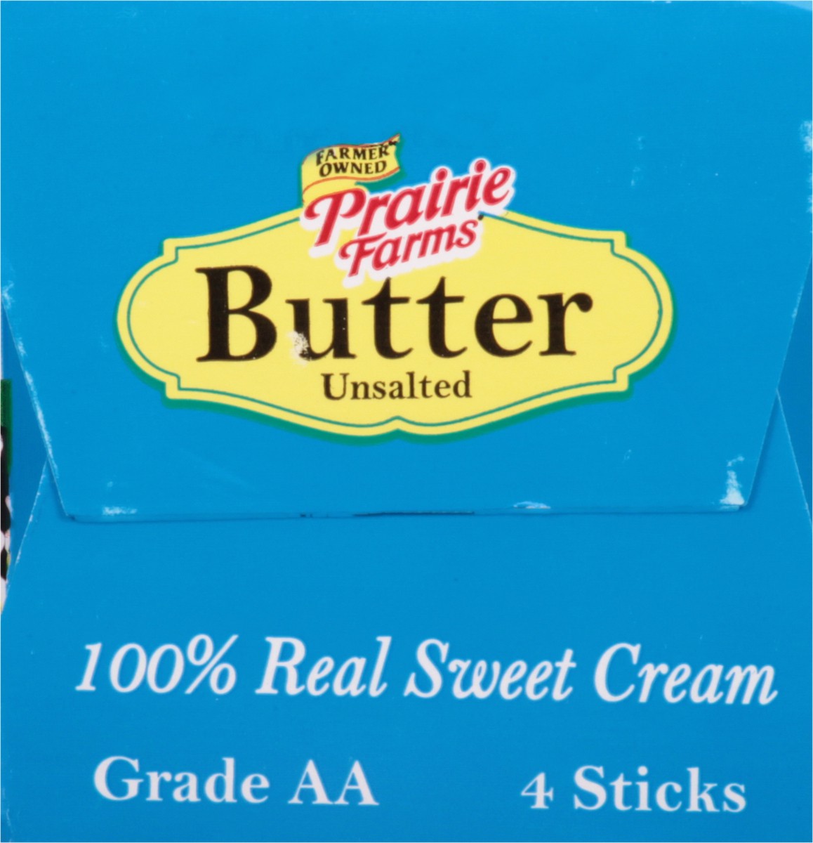 slide 5 of 10, Prairie Farms Unsalted Butter Quarters, 16 oz