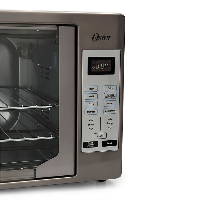 slide 4 of 5, Oster Stainless Steel Digital French Door Oven - Black Stainless, 1 ct