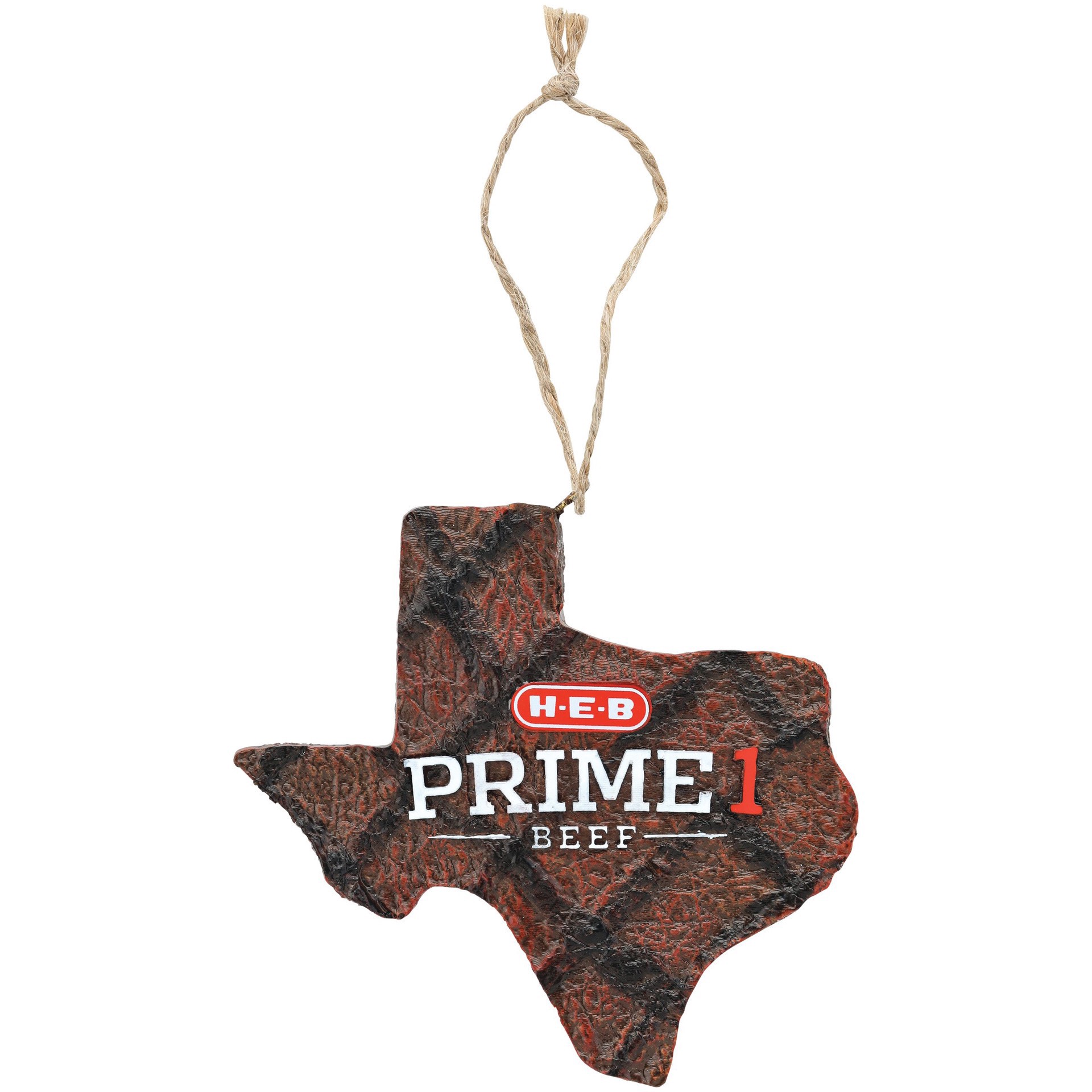 slide 1 of 1, H-E-B Brand Shop Prime 1 Beef Texas Ornament, 4ftft