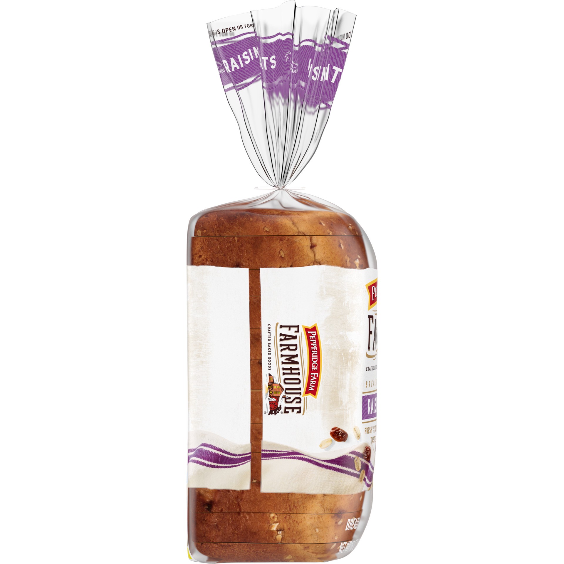 slide 5 of 5, Pepperidge Farm Farmhouse Raisin & Oats Breakfast Bread 16 oz, 16 oz