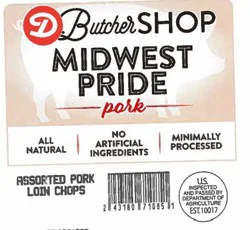 Dierbergs Butcher Shop Assorted Pork Loin Chops