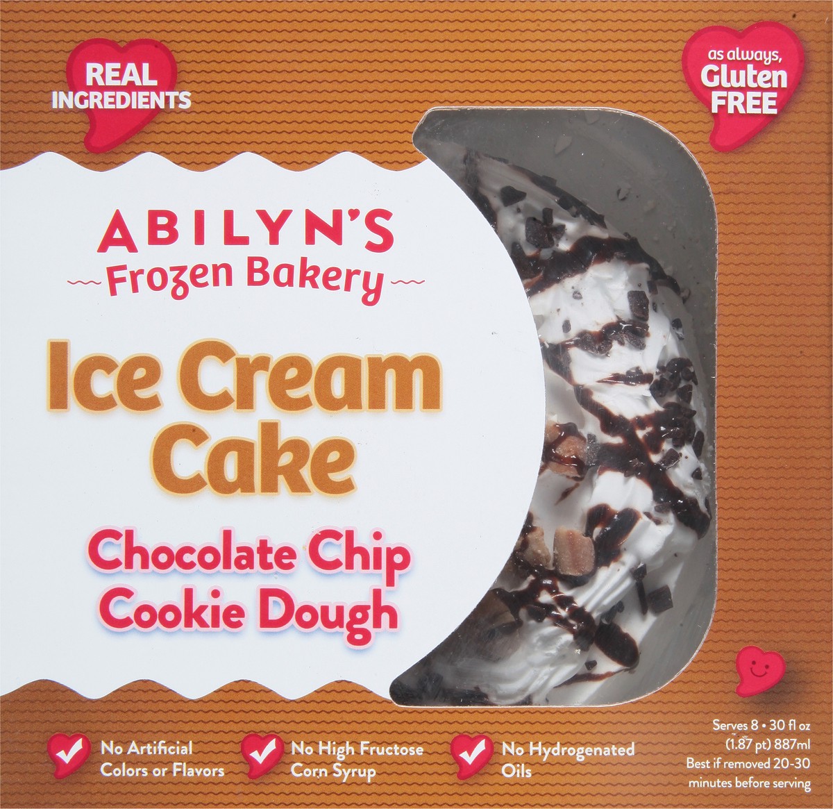 slide 3 of 9, Abilyn's Ice Cream Cake, 30 fl oz