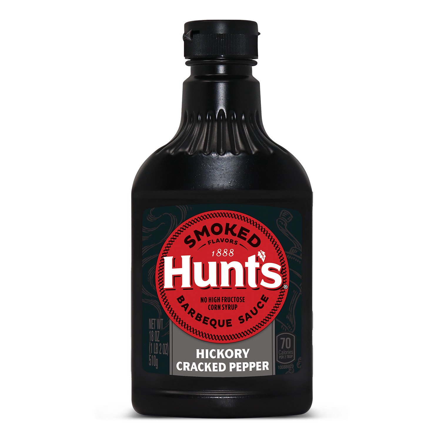 slide 1 of 2, Hunt's Original Hickory Cracked Pepper Barbeque Sauce 18 oz, 18 oz