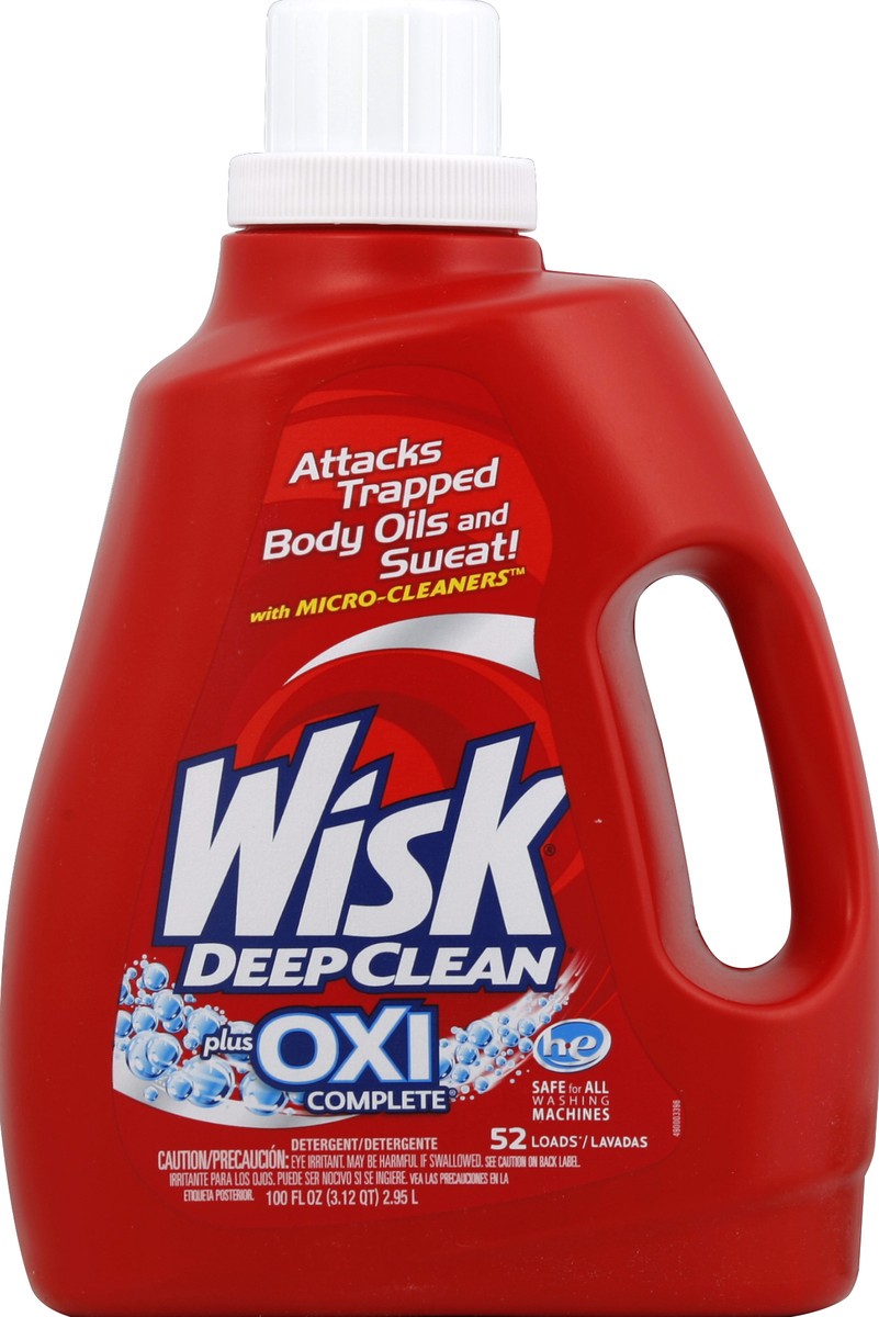 slide 2 of 3, Wisk Detergent 100 oz, 100 oz