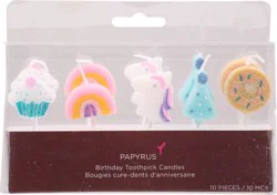 Papyrus Birthday Candles, Unicorn Magic