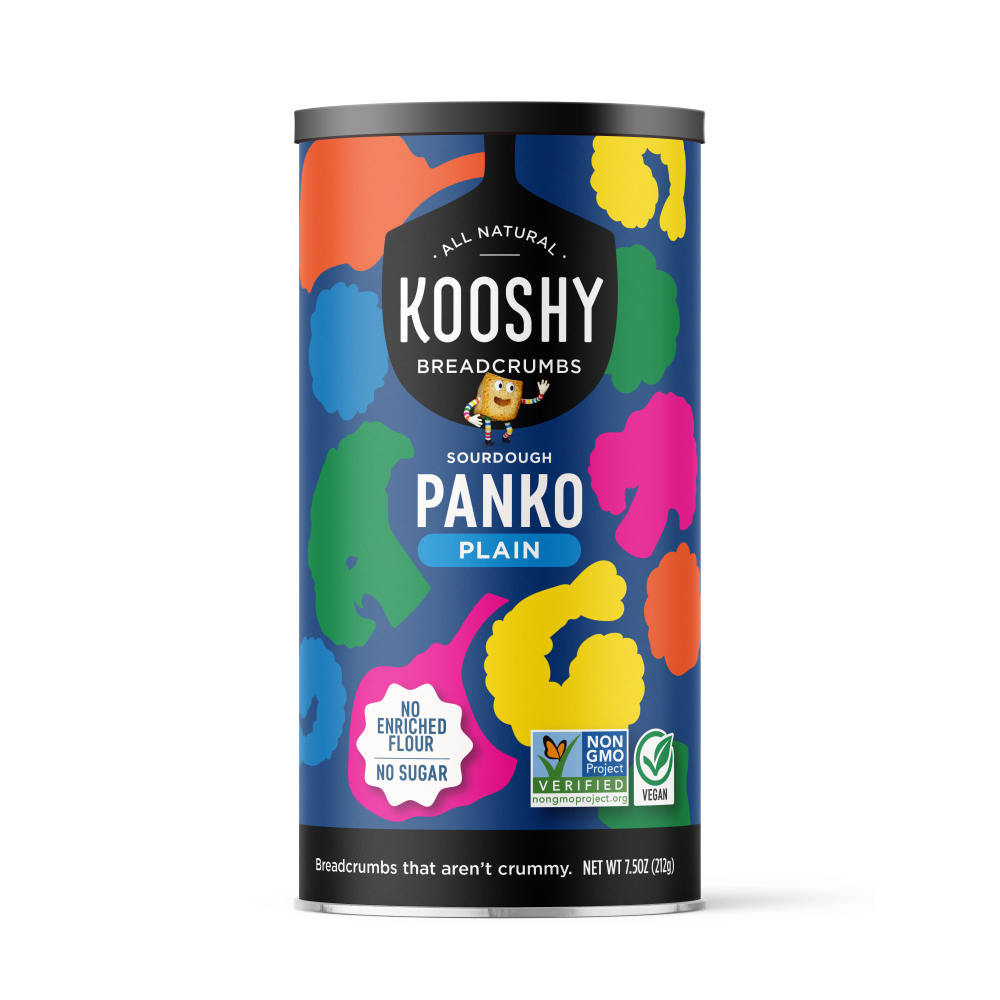 slide 1 of 1, Kooshy Plain Panko Breadcrumbs, 7.5 oz