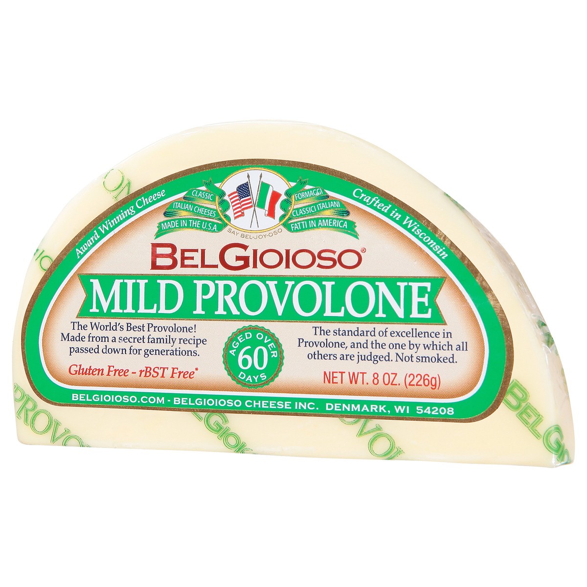 slide 6 of 13, BelGioioso Cheese, Mild Provolone, 8 Ounce, 8 oz