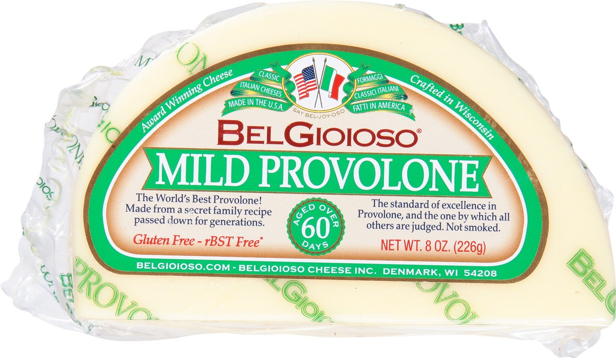 slide 9 of 13, BelGioioso Cheese, Mild Provolone, 8 Ounce, 8 oz