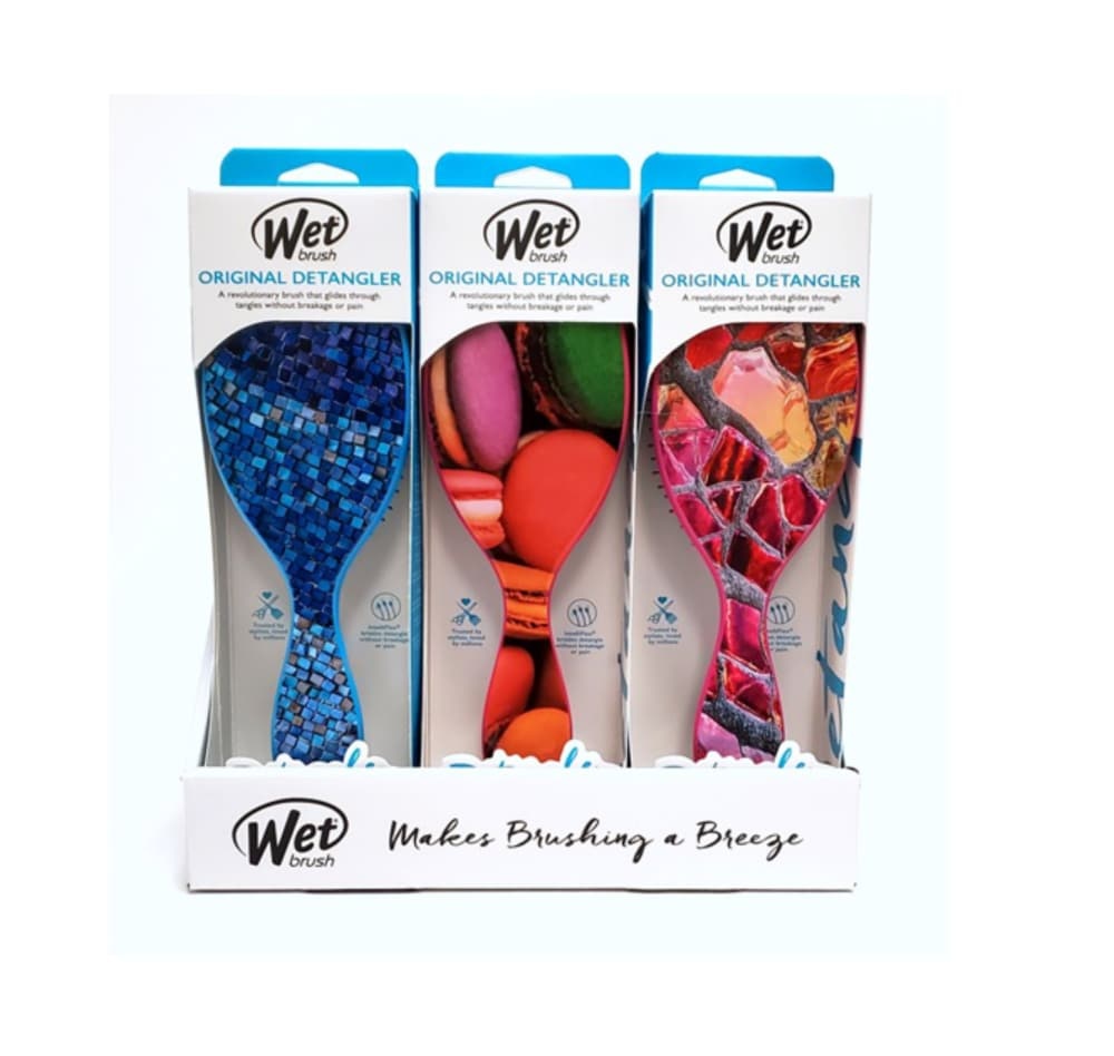 slide 1 of 1, Wet Brush Fashion Hair Brushes - Assorted, 1 ct