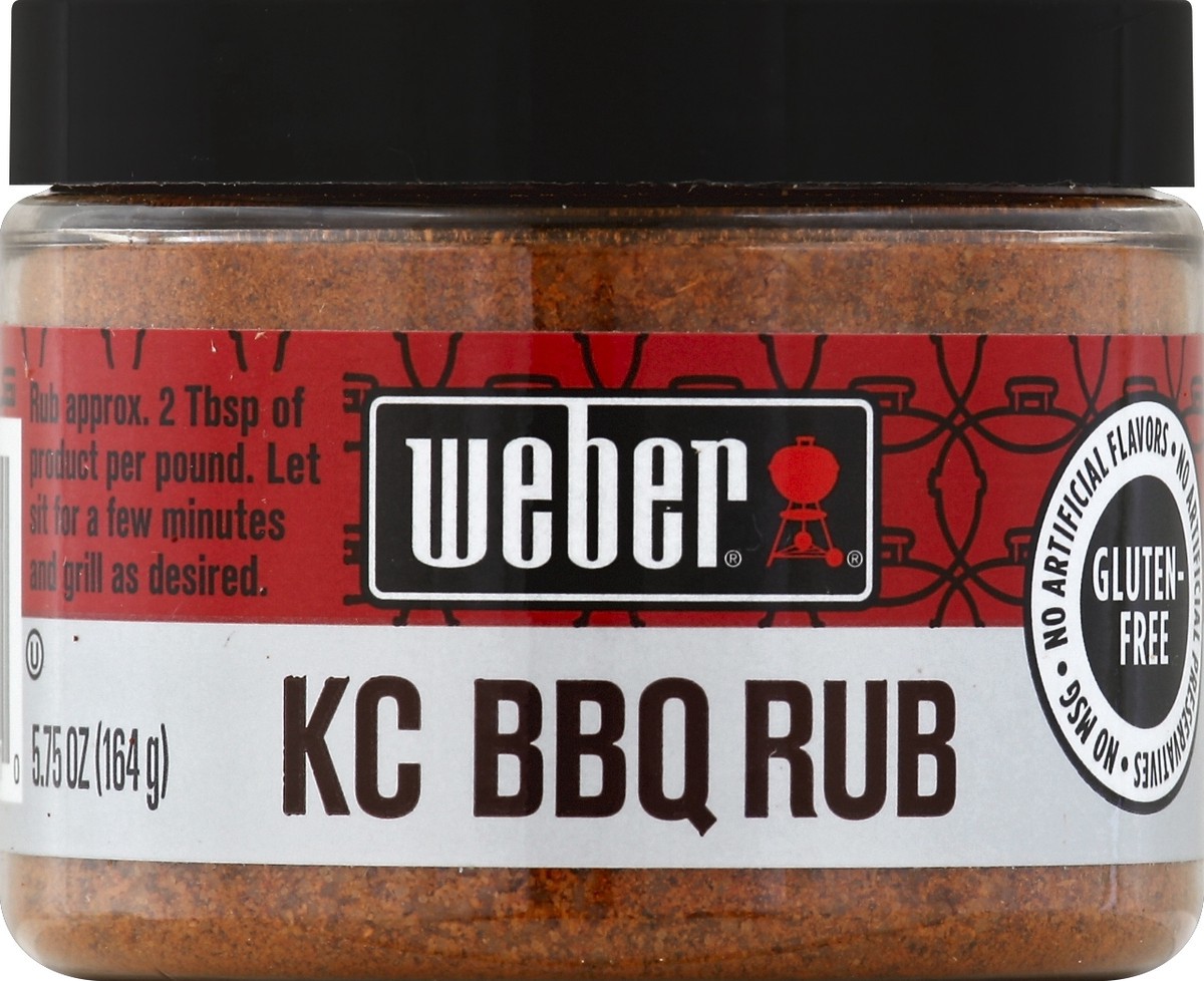 slide 2 of 2, Weber Kansas City BBQ Rub, 5.75 oz