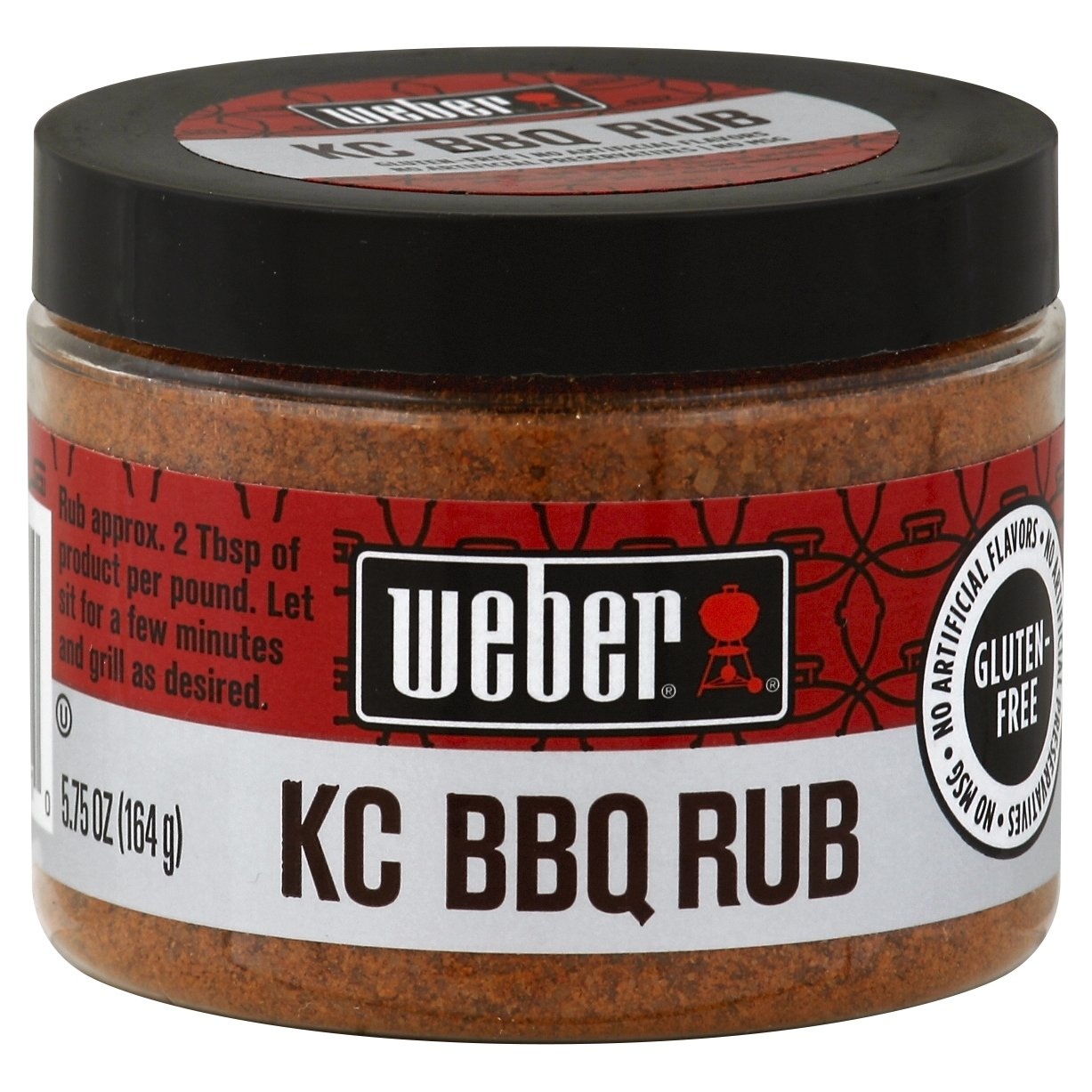 slide 1 of 2, Weber Kansas City BBQ Rub, 5.75 oz